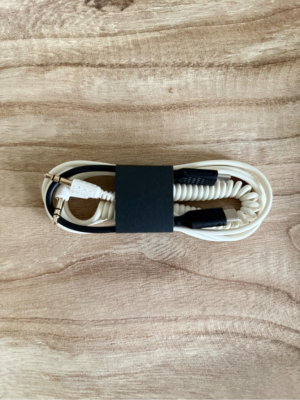 Marshall Major V Original Cable Set Cream USB-C & Coiled 3.5mm AUX Cord NEW